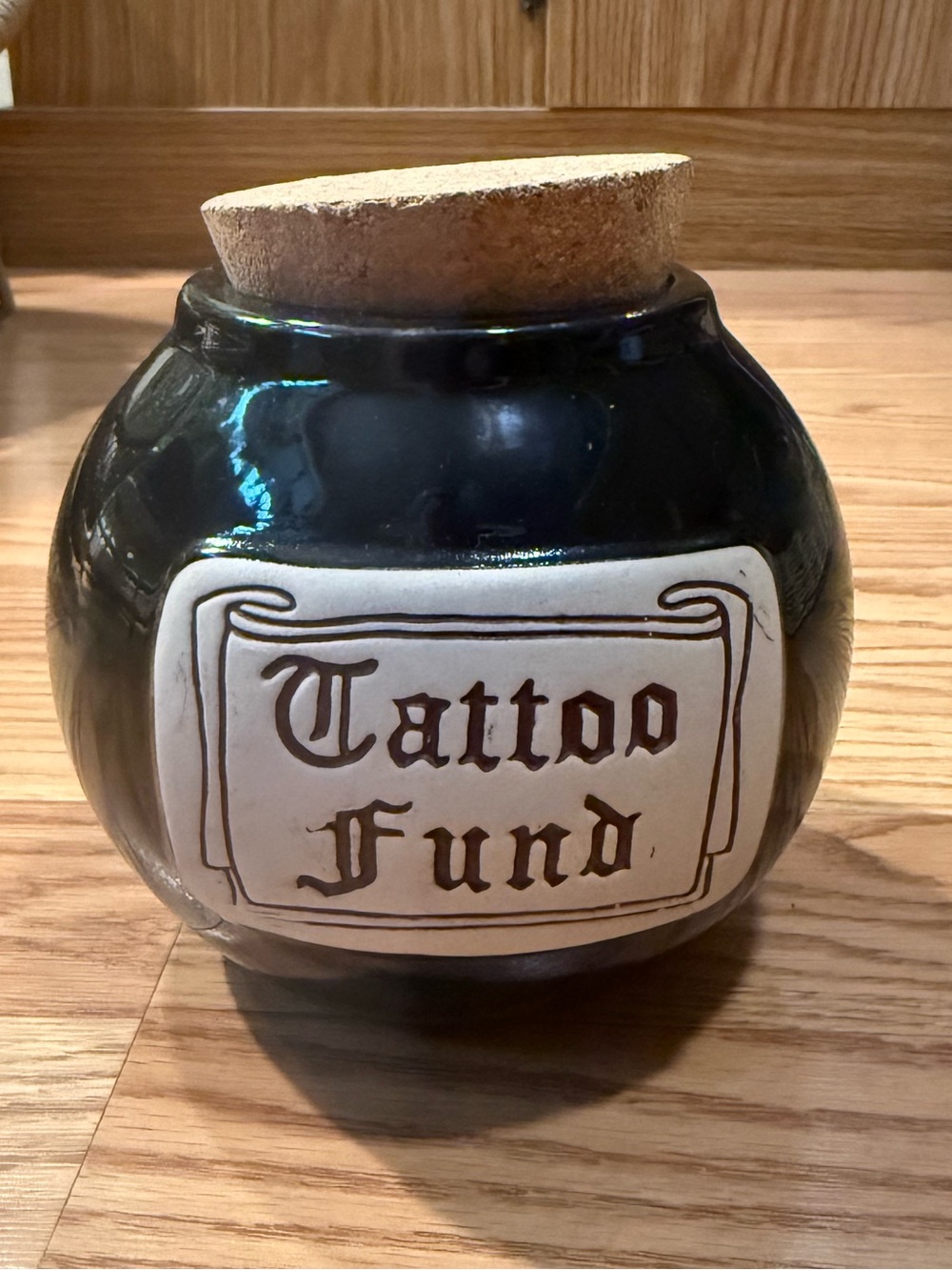 Tattoo Fund Money Jar Ceramic by Muddy Waters